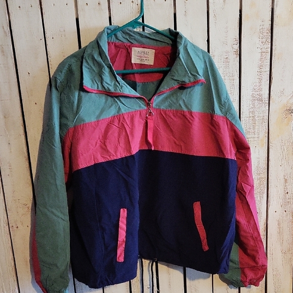 Ashley By 26 International Jackets & Blazers - Ashley By 26 International Colorful Windbreaker
